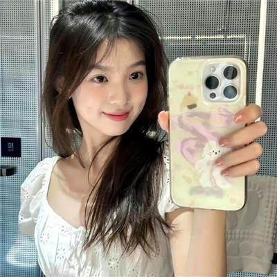 橙色女孩